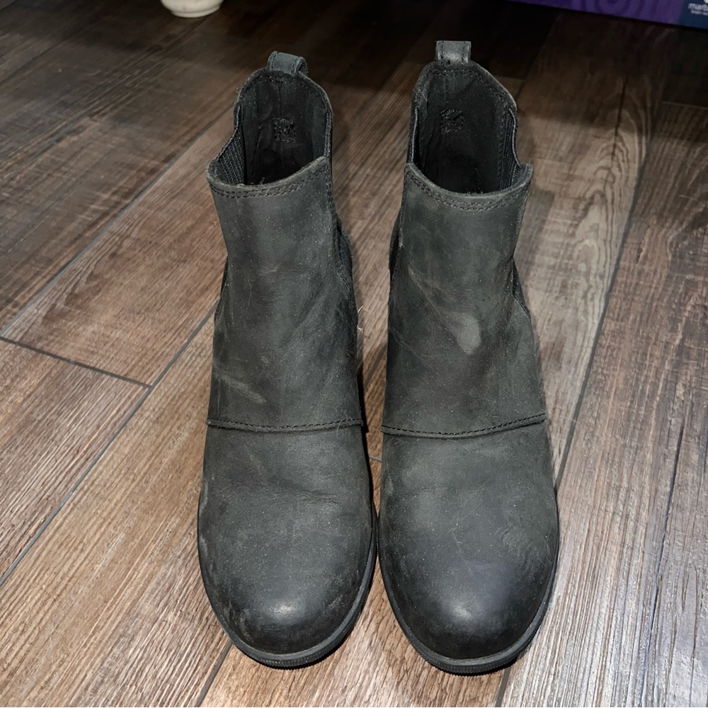 Sorel Joan of Arctic Wedge II Chelsea Boot - Black